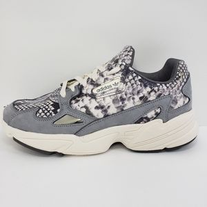 NEW- Adidas Falcon Shoes Crystal White, size 10.